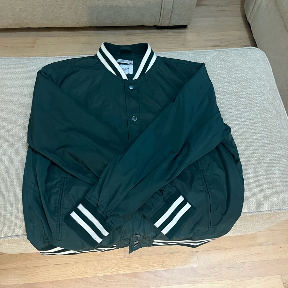 Goodfellow & Co Dark Green Bomber Jacket